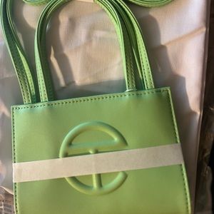 Small Double Mint Telfar Bag